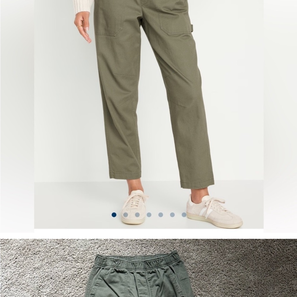 Old Navy Tall Utility Elastic Waist Pants